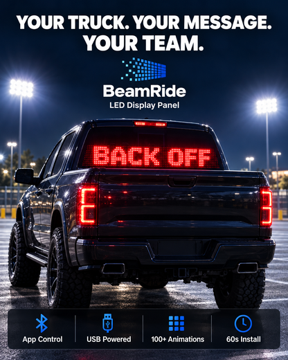 BeamRide LED Car Display Panel