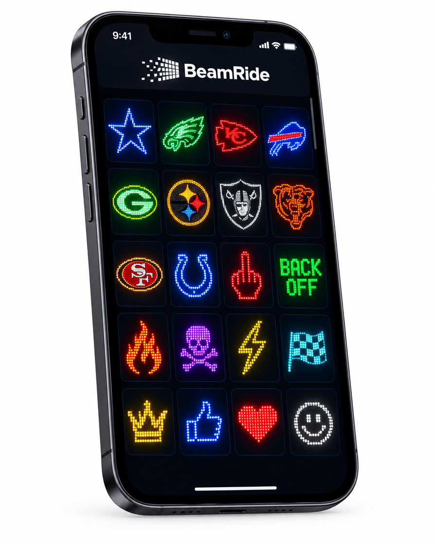 BeamRide LED Car Display Panel